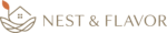 nest and flavor logo dark pro transparent